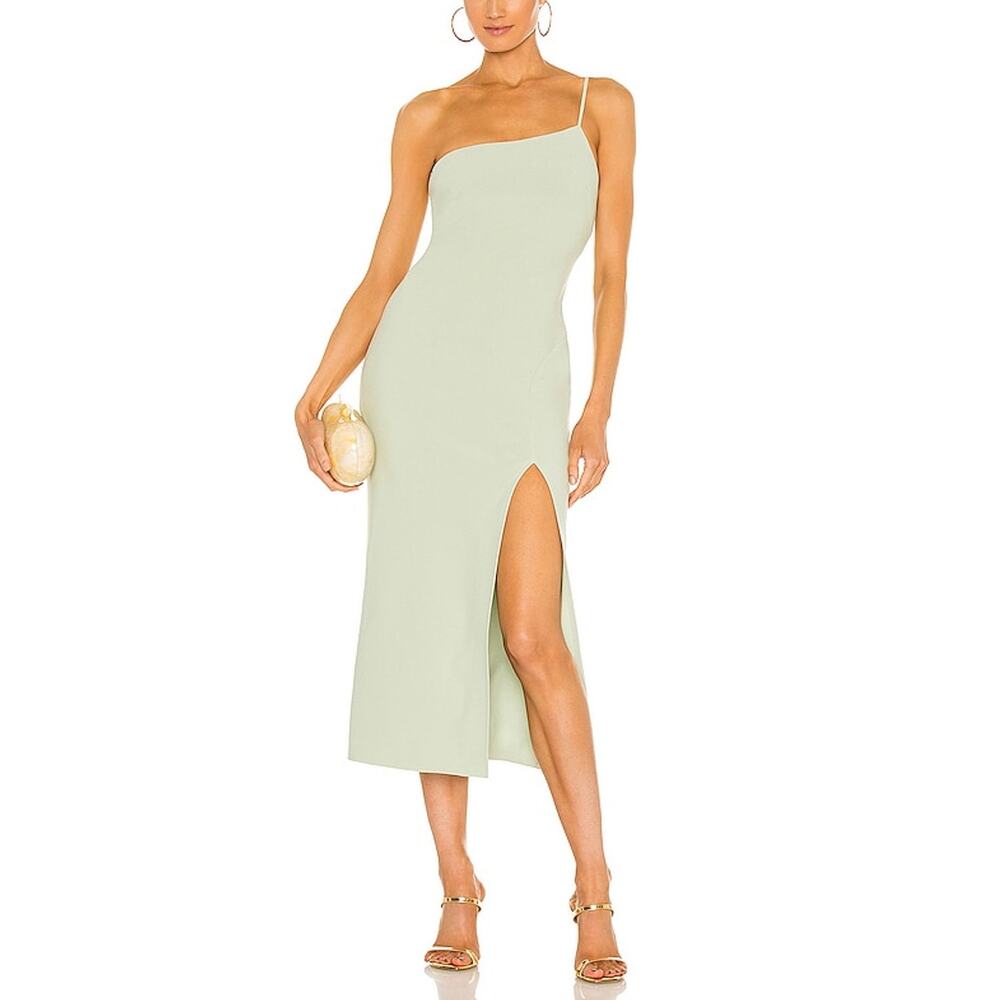 Bec + Bridge Elegant Avocado Fleur Dress Size AUS 8 / US 4